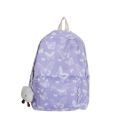 2023 Spring/Summer New Casual Backpack Korean High School Student Bag Junior High School Student Backpack Butterfly Backpack.