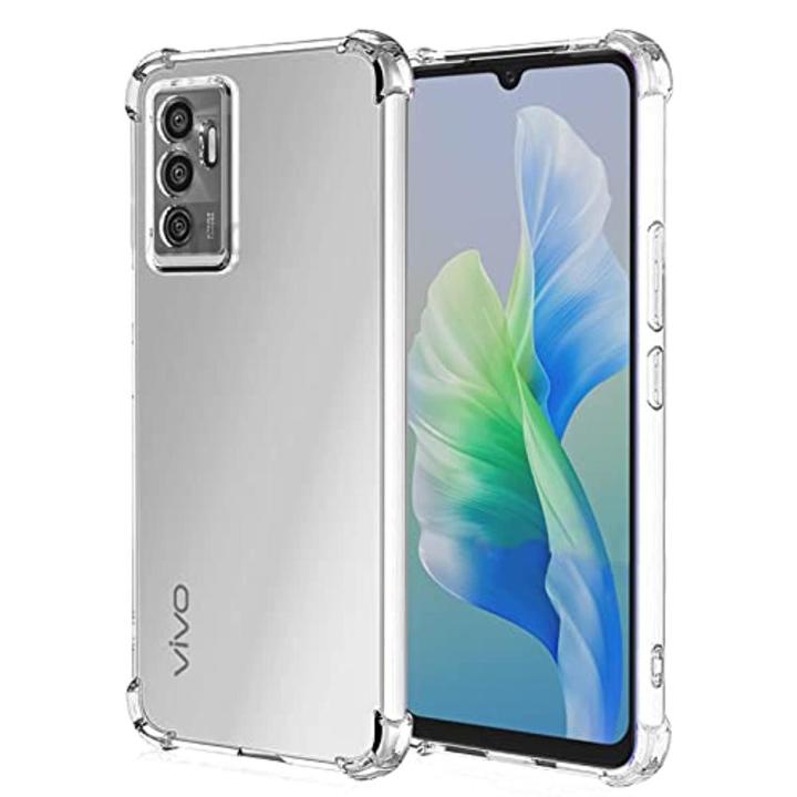 For Vivo V23E, V23E 5g, S10e Clear Cover Soft Thin Anti-Scratches Crystal Case(Transparent)