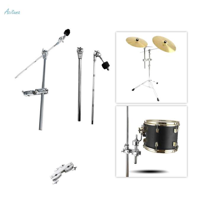 Drum%20Kits%20Extension%20Stand%20Clamp%20Adjustable%20Cymbal%20Holder%20for%20Drum%20Cymbal%20-%20Image%205