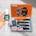 KW32 Max 7in1 Smartwatch Premium Quality And Carve Display Bluetooth Calling Smartwatch Wireless Charging Support Smartwatch For Men.