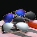 3026 Polarized 3025 Classic Reflective Color Film Colorful Trendy Sunglasses.