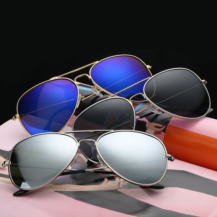 3026 Polarized 3025 Classic Reflective Color Film Colorful Trendy Sunglasses