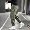 Men's overalls Multi-pocket trousers spring Men Streetwear Sweatpants Hop Casual Joggers Trousers Male Fashion Pants. 