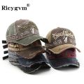 Letters Embroidery Baseball Caps For Women Men Fashion Retro Washed Cotton Snapback Hat Hip Hop Bull Head Print Trucker Dad Hats. 