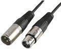 XLR Cable Microphone XLR Male to Female Extension Cable XLR Jack Extender Cord for PA System Studio Recorder Amplifier Mixer Speaker System 1.5M.