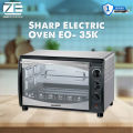 SHARP EO-35K-3 ELECTRIC OVEN 35Liters-Black, Convection With Rotisserie Function.. 