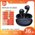 HAYLOU X1 2023 True Wireless Earphone Metallic Case Bluetooth 5.4 Headphones 24-Hour Battery Life Head Phones Half in-ear Earbud.