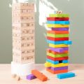 Stacking tall pumping blocks, stacking large numbers, children's early education, intellectual pumping, stacking, board game toys.