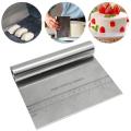 Cake Scraper Icing Smoother 7" - Achieve Smooth And Professional Cake Decorating Results With This 7" Cake Scraper Icing Smoother. 