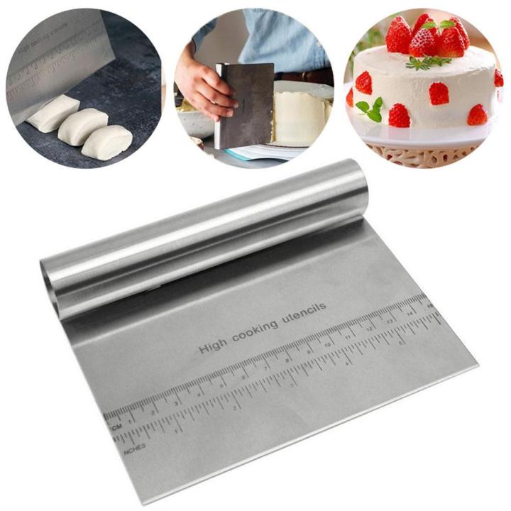 Cake%20Scraper%20Icing%20Smoother%207"%20-%20Achieve%20Smooth%20And%20Professional%20Cake%20Decorating%20Results%20With%20This%207"%20Cake%20Scraper%20Icing%20Smoother%20-%20Image%202