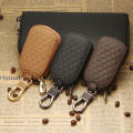 PU Leather Key Holder Case Keychain Pouch Bag Car Wallet Key Ring Unisex. 