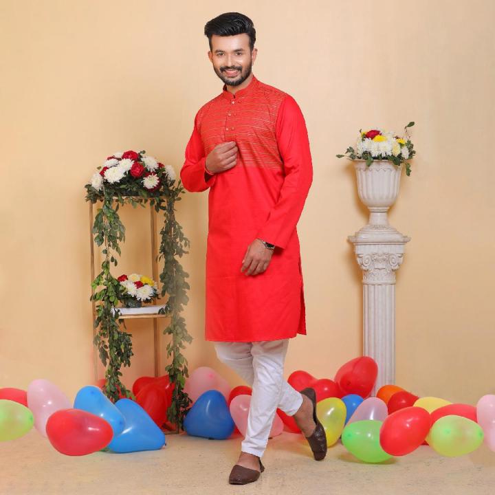 Valentine Special Men's Panjabi by Stone Rose - 18788P