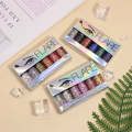 6pcs/set Waterproof Glitter Eyeliner Liquid Shiny Eyeshadow Brighten Eyeshadow Diamond Pearlescent Eyemakeup Longlasting Shimmer Glitter Eyeshadow. 