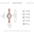 Fashion Crystal Quartz Alloy Wristwatch Set for Women - 6PCS Luxury Casual Watches, Ideal Gift Relogio Femenino.