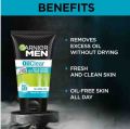 Garnier Men Oil Clear Deep Cleansing Icy Face Wash 50gm | India. 
