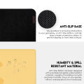 FANTECH ATO MP905 VIBE EDITION DESK MAT Durable Edge Stitching Water Proof Silky Smooth Surface Anti-Slip Base Mousepad Size 900x400x4mm For Gaming Gamers Design Sandy Charcoal. 