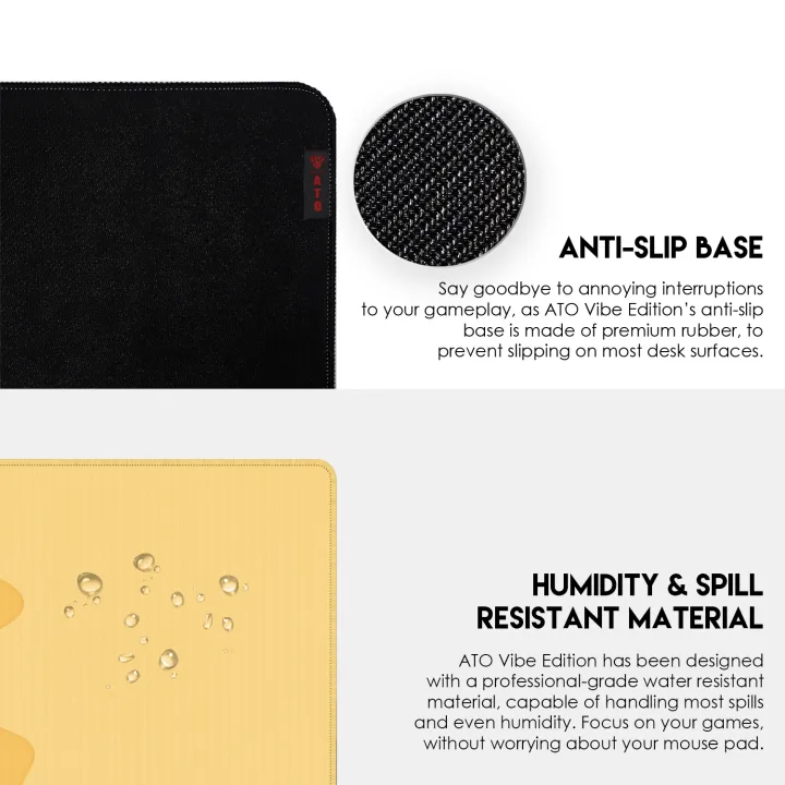 FANTECH%20ATO%20MP905%20VIBE%20EDITION%20DESK%20MAT%20Durable%20Edge%20Stitching%20Water%20Proof%20Silky%20Smooth%20Surface%20Anti-Slip%20Base%20Mousepad%20Size%20900x400x4mm%20For%20Gaming%20Gamers%20Design%20Sandy%20Charcoal%20-%20Image%204