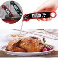 Instant Read Meat Thermometer Best Waterproof Ultra Fast Dil Food Water Milk Thermometer For Outdoor Cooking BBQ And Kitchen.