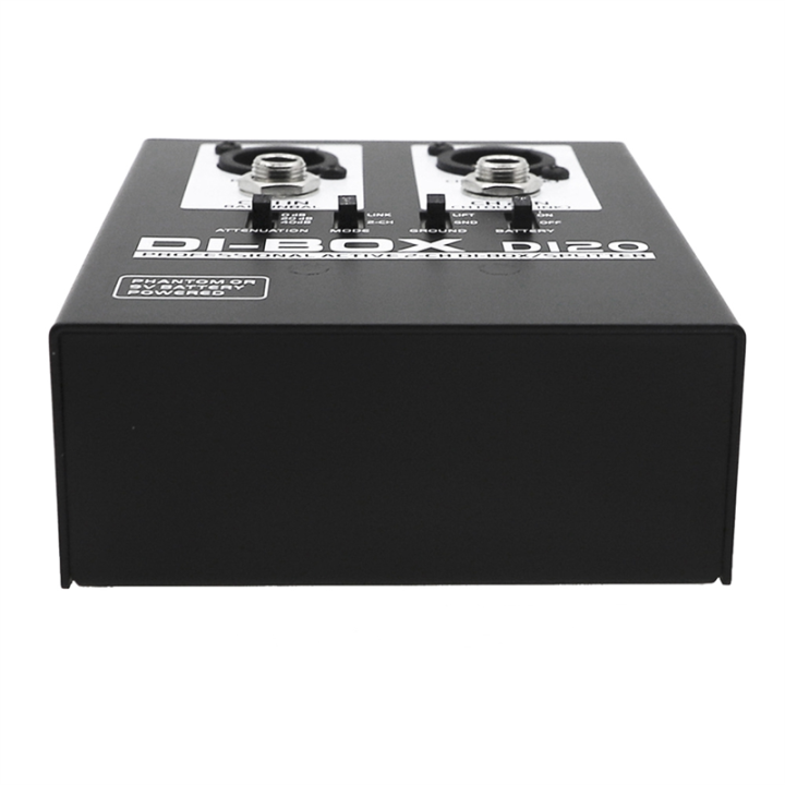 Professional%20DIRECT%20BOX%20Low%20Noise%20Guitar%20Bass%20DI%202%20Channel%20Audio%20Converter%20Multi-Purpose%20Mixer%20Audio%20-%20Image%202