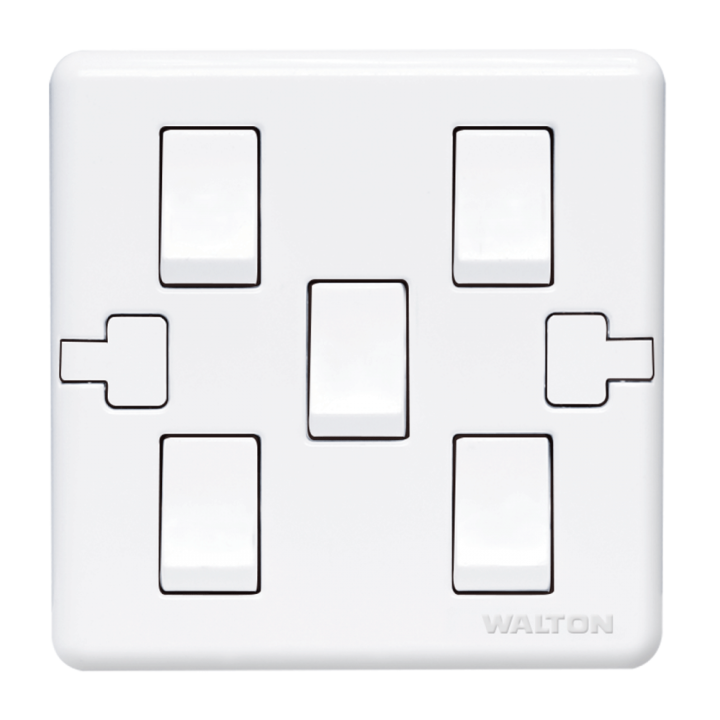 Walton 5 Gang W1 Switch /Wall Five Gang Switch