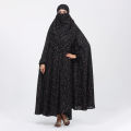Alex fabric khimar with niqab for muslim womens.