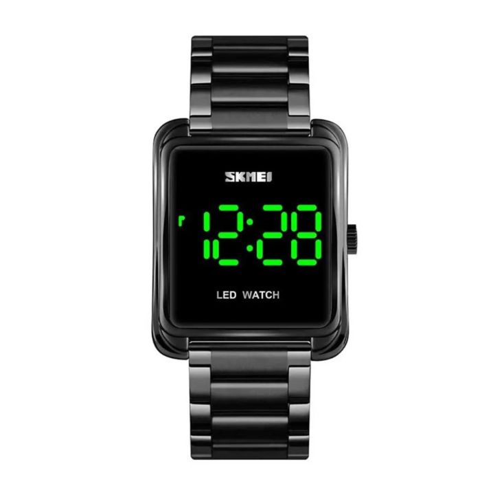 SKMEI%20SK1505%20Black%20Stainless%20Steel%20Digital%20Watch%20For%20Men%20-%20Black%20-%20Image%202