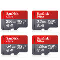 100% SanDisk Micro SD Card 128gb Class 10 32gb 256gb Memory Card 64gb 512gb A1 cartao de memoria for Smartphone/Tablet. 