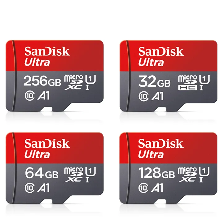100%25%20SanDisk%20Micro%20SD%20Card%20128gb%20Class%2010%2032gb%20256gb%20Memory%20Card%2064gb%20512gb%20A1%20cartao%20de%20memoria%20for%20Smartphone/Tablet%20-%20Image%202