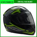 STM Elegant New Full Face Motorcycle Helmet Comfort Fit Adult One Size.