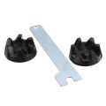 KOGEEK 2Pcs Blender Rubber Coupler Gear Clutch with Removal Tool for Kitchen Aid 9704230.