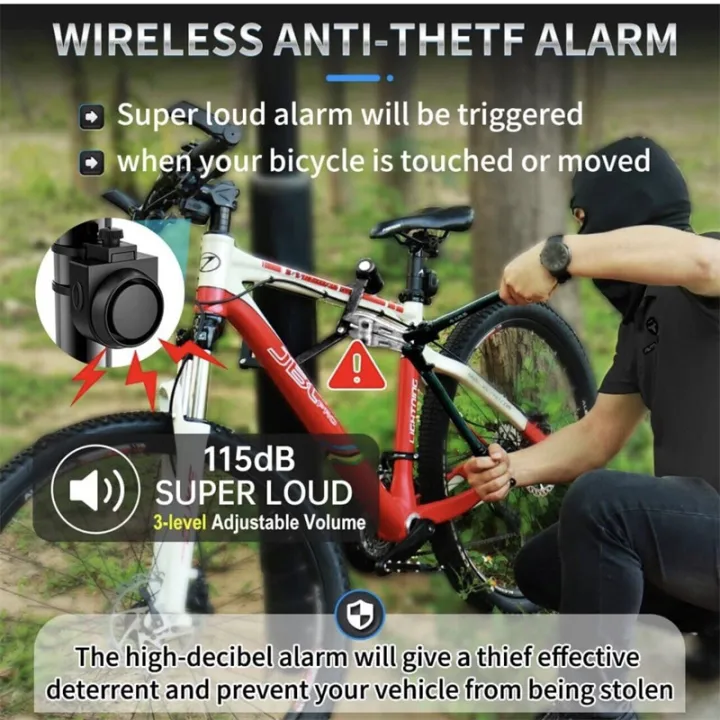 Wireless%20Remote%20Bike%20Alarm:%20115Db%20Super%20Loud%20Bicycle%20Vibration%20Motion%20Sensor%20NOVO%20-%20Image%203