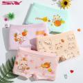 Pack of 4—2-12Y Baby Girl Underwear Cotton Soft Kid Panties Female Baby Underpants Random Cartoon Childrens Panty. 
