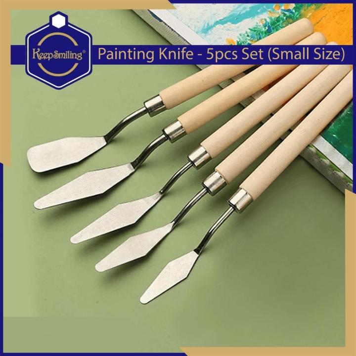 Keep Smiling Palette Spatula Pack of 5 Pcs