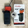 Xilong Aquarium Internal Filter - (XL-F080) - High-Quality, Stylish Design, 3 IN 1, & Full Submersible/Underwater Water Filter (Double Nozzle) + Oxygen/Air Pusher for All Freshwater & Saltwater Fish Tanks. 