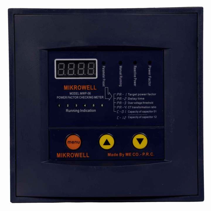 Automatic%20Power%20Factor%20Controller%20For%20Power%20Capacitor%206%20Step%20-%20Image%202