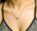 Simple Fashionable Necklace Necklace- Fashion Chain Locket.