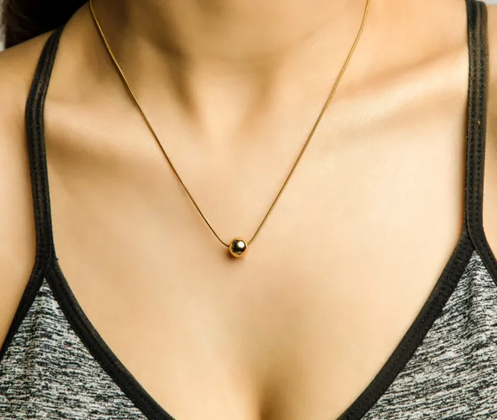 Simple%20Fashionable%20Necklace%20Necklace-%20Fashion%20Chain%20Locket%20-%20Image%203