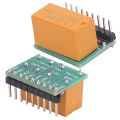 Double‑Pole Double‑Throw Relay Module DPDT Ultra-Small Automatically 5V 12V Hot. 