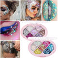 Shimmer Eyeshadow Face Eyes Body Glitter Sequin Cosmetics Festival Party Makeup Tool. 