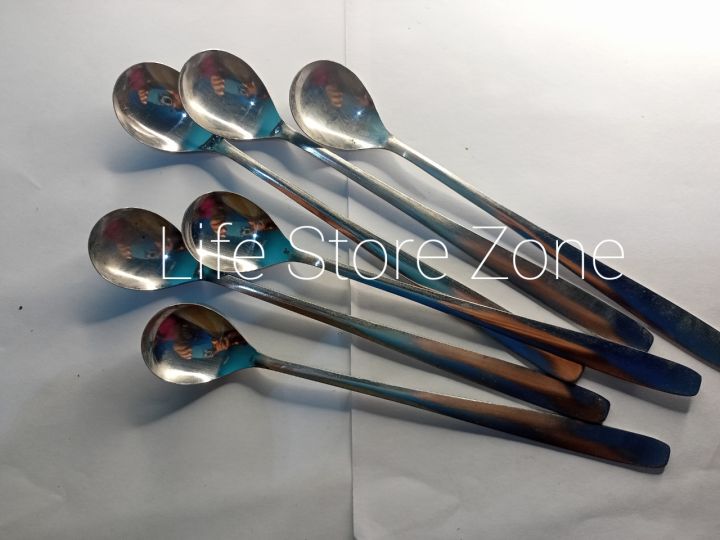 6%20Pcs%20Of%20Long%20Handle%20Spoon%20Set/Steel%20Long%20Pickle%20Tea%20Spoon%20-%20Image%204