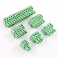 3.5mm 3.81mm Pitch Screw Terminal Block Connector Right Anglcheerfule PlUG-IN Plug Socket 2P 3P 4P 5P 6P 7P 8P 9P 10P 12P 14P 15P. 