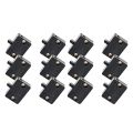 6Pcs Door Led Switch for Closet Light, Lamp Switches,Black. 