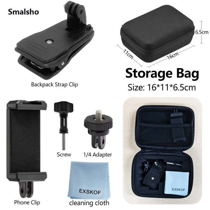 Backpack%20Strap%20Clip%20Mount%20Rotation%20Belt%20Clamp%20Holder%20For%20Gopro%20Hero%2013%2012%2011%2010%209%208%20SJCAM%20AKASO%20insta360%20DJI%20Osmo%20Action%20Camera%20-%20Image%208