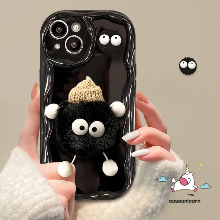 For%20Oppo%20A17%20A9%20A38%20A7%20A18%20A76%20A15%20A58%20A16%20A92%20A57%20A78%20A53%20A12%20A17K%20A5%20A16s%20A74%20A3s%20A95%20A31%20A16K%20A96%20A77%20A5s%20A33%20A54%20Reno%205%204F%2010%206%20Cute%20Plush%20Coal%20Ball%20Doll%20Black%20White%20Couples%20Soft%20Case%20-%20Image%203