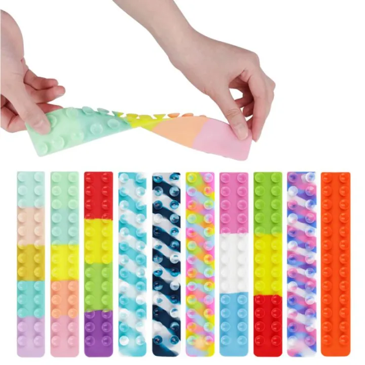 2022 Latest Fidget Toy Squid Tentacle Sucker Pad Silicone Stress Relief Toy Soft Squishy Squeeze Anti-stress Fun Toys Adult Kids