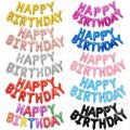 Happy Birthday Banner Foil Balloon Birthday Party Supplies, Happy Birthday Balloons for Party Decoration. 