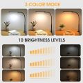 Double/Single Head LED Desk Lamp Dimmable Clip On USB Reading Table Light 3 Lighting Modes Flexible Study Table Lamp.