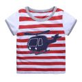 Children T-shirt 1-6Y Casual Fashion Summer Toddler Baby Boys T-shirt Cotton Style Short Sleeve O-Neck Pullover Cartoon T-Shirts.
