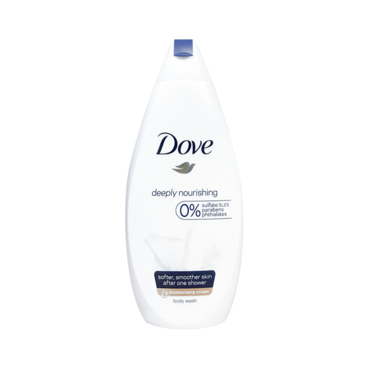 International Uk Product Dove Deeply Nourishing Softer, smoother Skin After One Shower Body wash 500 Ml