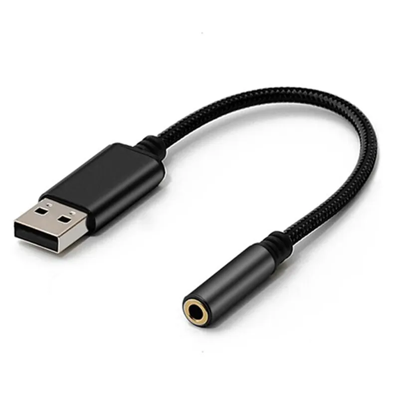 USB to Jack Audio Adapter,for PC, PS4,Mac Etc Feet